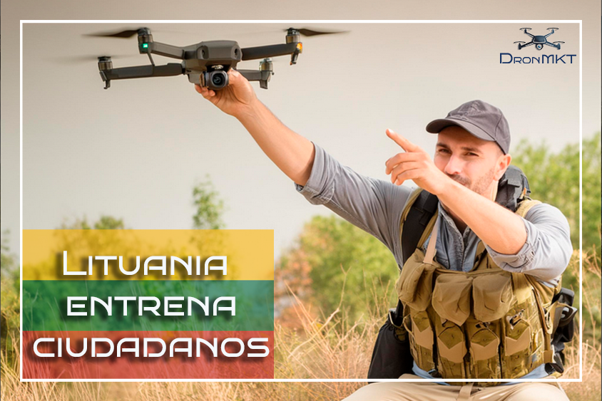 Inauguran Entrenamiento de Drones en Lituania